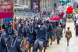 Lord Mayor's Show 2012.
Press stand opposite Mansion House, City of London,
London,
Greater London,
United Kingdom,
on 10 November 2012 at 10:34, image #88