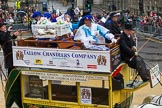 Lord Mayor's Show 2012: Worshipful Company of Tallow Chandlers..
Press stand opposite Mansion House, City of London,
London,
Greater London,
United Kingdom,
on 10 November 2012 at 11:04, image #256