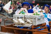 Lord Mayor's Show 2012: Worshipful Company of Tallow Chandlers..
Press stand opposite Mansion House, City of London,
London,
Greater London,
United Kingdom,
on 10 November 2012 at 11:04, image #257