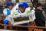 Lord Mayor's Show 2012: Worshipful Company of Tallow Chandlers..
Press stand opposite Mansion House, City of London,
London,
Greater London,
United Kingdom,
on 10 November 2012 at 11:04, image #262