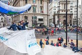 Lord Mayor's Show 2012: Entry 22 - Wings of Kilimanjaro - paraglider pi;ots about to fly from Mt Kilimanjaro for charity..
Press stand opposite Mansion House, City of London,
London,
Greater London,
United Kingdom,
on 10 November 2012 at 11:10, image #384