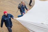 Lord Mayor's Show 2012: Entry 22 - Wings of Kilimanjaro - paraglider pi;ots about to fly from Mt Kilimanjaro for charity..
Press stand opposite Mansion House, City of London,
London,
Greater London,
United Kingdom,
on 10 November 2012 at 11:10, image #387