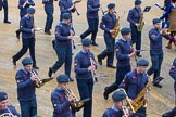 Lord Mayor's Show 2012: Entry 23 - Air Training Corps Band, RAF Cadets from the London and South East Region (LASER) of Air Cadets..
Press stand opposite Mansion House, City of London,
London,
Greater London,
United Kingdom,
on 10 November 2012 at 11:10, image #390