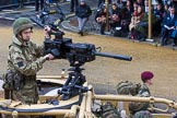 Lord Mayor's Show 2012: Entry 49 B Coy, 4 PARA. B Company, 4th Battalion The Parachute Regiment..
Press stand opposite Mansion House, City of London,
London,
Greater London,
United Kingdom,
on 10 November 2012 at 11:22, image #688