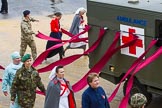 Lord Mayor's Show 2012: Entry 62 Army Medical Services, 306 Hospital Support Regiment (Volunteers)..
Press stand opposite Mansion House, City of London,
London,
Greater London,
United Kingdom,
on 10 November 2012 at 11:28, image #816