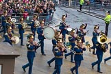 Lord Mayor's Show 2012: Entry 74 - The Band of The Royal Yeomanry (Inns of Court & City Yeomanry)..
Press stand opposite Mansion House, City of London,
London,
Greater London,
United Kingdom,
on 10 November 2012 at 11:32, image #926