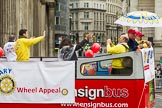 Lord Mayor's Show 2012: Entry 82 - Rotary in London/Wheelpower..
Press stand opposite Mansion House, City of London,
London,
Greater London,
United Kingdom,
on 10 November 2012 at 11:36, image #1077