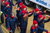 Lord Mayor's Show 2012: Entry 83 - Girlguiding LaSER..
Press stand opposite Mansion House, City of London,
London,
Greater London,
United Kingdom,
on 10 November 2012 at 11:37, image #1086