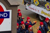 Lord Mayor's Show 2012: Entry 83 - Girlguiding LaSER..
Press stand opposite Mansion House, City of London,
London,
Greater London,
United Kingdom,
on 10 November 2012 at 11:37, image #1088