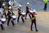 Lord Mayor's Show 2012: Entry 86 - Royal Marines Band (HMS Collingwood)..
Press stand opposite Mansion House, City of London,
London,
Greater London,
United Kingdom,
on 10 November 2012 at 11:38, image #1126