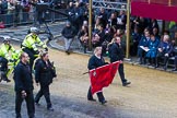 Lord Mayor's Show 2012: Entry 92 - St John Ambulance Talbot Corps of Drums..
Press stand opposite Mansion House, City of London,
London,
Greater London,
United Kingdom,
on 10 November 2012 at 11:41, image #1232