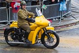 Lord Mayor's Show 2012: Entry 97 - AA, the Automobile Association, with a 1961 BSA M21 Combination motorcycle and sidecar..
Press stand opposite Mansion House, City of London,
London,
Greater London,
United Kingdom,
on 10 November 2012 at 11:43, image #1274