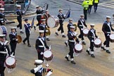 Lord Mayor's Show 2012: Entry 98 - Sea Cadet Corps Band..
Press stand opposite Mansion House, City of London,
London,
Greater London,
United Kingdom,
on 10 November 2012 at 11:45, image #1305