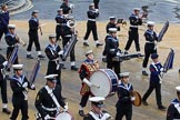 Lord Mayor's Show 2012: Entry 98 - Sea Cadet Corps Band..
Press stand opposite Mansion House, City of London,
London,
Greater London,
United Kingdom,
on 10 November 2012 at 11:45, image #1310