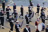 Lord Mayor's Show 2012: Entry 98 - Sea Cadet Corps Band..
Press stand opposite Mansion House, City of London,
London,
Greater London,
United Kingdom,
on 10 November 2012 at 11:45, image #1312