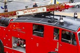 Lord Mayor's Show 2012: Entrry 104 - Modern Livery Companies, representing 26 Livery Companies, here with a historic Dennis fire engine..
Press stand opposite Mansion House, City of London,
London,
Greater London,
United Kingdom,
on 10 November 2012 at 11:52, image #1462