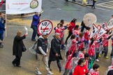 Lord Mayor's Show 2012: Entry 106 - DARE City of London, the Drug Abuse Resistance Education, with the Sir John Cass's Foundation..
Press stand opposite Mansion House, City of London,
London,
Greater London,
United Kingdom,
on 10 November 2012 at 11:53, image #1493