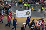 Lord Mayor's Show 2012: Entry 106 - DARE City of London, the Drug Abuse Resistance Education, with the Sir John Cass's Foundation..
Press stand opposite Mansion House, City of London,
London,
Greater London,
United Kingdom,
on 10 November 2012 at 11:53, image #1496