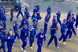 Lord Mayor's Show 2012: Entry 107 - Pimlico Plumbers..
Press stand opposite Mansion House, City of London,
London,
Greater London,
United Kingdom,
on 10 November 2012 at 11:54, image #1517