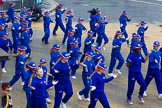 Lord Mayor's Show 2012: Entry 107 - Pimlico Plumbers..
Press stand opposite Mansion House, City of London,
London,
Greater London,
United Kingdom,
on 10 November 2012 at 11:54, image #1518