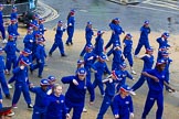 Lord Mayor's Show 2012: Entry 107 - Pimlico Plumbers..
Press stand opposite Mansion House, City of London,
London,
Greater London,
United Kingdom,
on 10 November 2012 at 11:54, image #1519