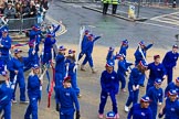 Lord Mayor's Show 2012: Entry 107 - Pimlico Plumbers..
Press stand opposite Mansion House, City of London,
London,
Greater London,
United Kingdom,
on 10 November 2012 at 11:54, image #1526