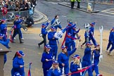 Lord Mayor's Show 2012: Entry 107 - Pimlico Plumbers..
Press stand opposite Mansion House, City of London,
London,
Greater London,
United Kingdom,
on 10 November 2012 at 11:54, image #1528