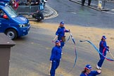 Lord Mayor's Show 2012: Entry 107 - Pimlico Plumbers..
Press stand opposite Mansion House, City of London,
London,
Greater London,
United Kingdom,
on 10 November 2012 at 11:54, image #1533