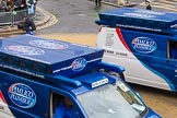 Lord Mayor's Show 2012: Entry 107 - Pimlico Plumbers..
Press stand opposite Mansion House, City of London,
London,
Greater London,
United Kingdom,
on 10 November 2012 at 11:54, image #1536