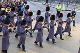 Lord Mayor's Show 2012: Entry 139 - The Band of the Coldstream Guards..
Press stand opposite Mansion House, City of London,
London,
Greater London,
United Kingdom,
on 10 November 2012 at 12:06, image #1884