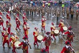 Lord Mayor's Show 2013.
Press stand opposite Mansion House, City of London,
London,
Greater London,
United Kingdom,
on 09 November 2013 at 10:51, image #114