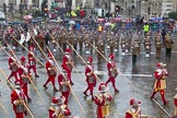 Lord Mayor's Show 2013.
Press stand opposite Mansion House, City of London,
London,
Greater London,
United Kingdom,
on 09 November 2013 at 10:51, image #115