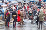 Lord Mayor's Show 2013.
Press stand opposite Mansion House, City of London,
London,
Greater London,
United Kingdom,
on 09 November 2013 at 10:53, image #120