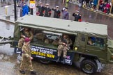 Lord Mayor's Show 2013: 7-Society of Young Freemen, assisted by the soldier of the 100th Regiment Royal Artillery..
Press stand opposite Mansion House, City of London,
London,
Greater London,
United Kingdom,
on 09 November 2013 at 11:03, image #196