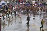 Lord Mayor's Show 2013: 8-Romford Drum & Trumpet Corps has been performing in the Lord Mayor's Show since 1974..
Press stand opposite Mansion House, City of London,
London,
Greater London,
United Kingdom,
on 09 November 2013 at 11:03, image #200