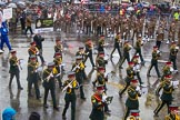 Lord Mayor's Show 2013: 8-Romford Drum & Trumpet Corps has been performing in the Lord Mayor's Show since 1974..
Press stand opposite Mansion House, City of London,
London,
Greater London,
United Kingdom,
on 09 November 2013 at 11:03, image #208