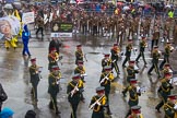 Lord Mayor's Show 2013: 8-Romford Drum & Trumpet Corps has been performing in the Lord Mayor's Show since 1974..
Press stand opposite Mansion House, City of London,
London,
Greater London,
United Kingdom,
on 09 November 2013 at 11:03, image #209