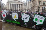 Lord Mayor's Show 2013: 14-Law Society- represents solicitors in England and Wales..
Press stand opposite Mansion House, City of London,
London,
Greater London,
United Kingdom,
on 09 November 2013 at 11:07, image #278