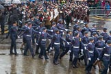 Lord Mayor's Show 2013: 23-Air Training Corps-national youth organisation with more than 40,000 members age between 13 and 20..
Press stand opposite Mansion House, City of London,
London,
Greater London,
United Kingdom,
on 09 November 2013 at 11:11, image #350