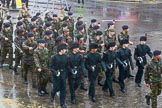 Lord Mayor's Show 2013: 24-Army Cadet Force-one of the UK's oldest, largest and most successful youth organisations..
Press stand opposite Mansion House, City of London,
London,
Greater London,
United Kingdom,
on 09 November 2013 at 11:12, image #357