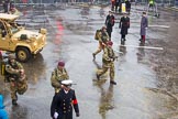 Lord Mayor's Show 2013: 30- B Company, 4th Battalion The Parachute Regiment-based in White City and known as 'London's Paras'..
Press stand opposite Mansion House, City of London,
London,
Greater London,
United Kingdom,
on 09 November 2013 at 11:15, image #397