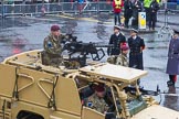 Lord Mayor's Show 2013: 30- B Company, 4th Battalion The Parachute Regiment-based in White City and known as 'London's Paras'..
Press stand opposite Mansion House, City of London,
London,
Greater London,
United Kingdom,
on 09 November 2013 at 11:15, image #400