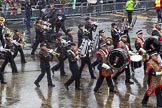 Lord Mayor's Show 2013: 42- Isle of Sheppey St John Ambulance Band-band has been performing since 1946.Its members are aged from 11 to 76 and all are volunteers..
Press stand opposite Mansion House, City of London,
London,
Greater London,
United Kingdom,
on 09 November 2013 at 11:22, image #527