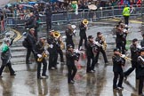 Lord Mayor's Show 2013: 42- Isle of Sheppey St John Ambulance Band-band has been performing since 1946.Its members are aged from 11 to 76 and all are volunteers..
Press stand opposite Mansion House, City of London,
London,
Greater London,
United Kingdom,
on 09 November 2013 at 11:23, image #531