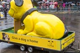 Lord Mayor's Show 2013: 45-Dog Trust- UK's largest dog-welfare charity, which care for more then 16,000 dogs per year..
Press stand opposite Mansion House, City of London,
London,
Greater London,
United Kingdom,
on 09 November 2013 at 11:24, image #573