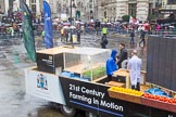 Lord Mayor's Show 2013: 46-Modern Livery Companies- Farmers.
Press stand opposite Mansion House, City of London,
London,
Greater London,
United Kingdom,
on 09 November 2013 at 11:25, image #583