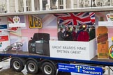 Lord Mayor's Show 2013: 49-Worshipful Company of Marketors-Their theme this year is  'Great Brands make Britain Great'..
Press stand opposite Mansion House, City of London,
London,
Greater London,
United Kingdom,
on 09 November 2013 at 11:28, image #654