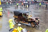 Lord Mayor's Show 2013: 60- The Automobile Association-AA1, the AA's 1904 Renault, and AA2 , a 1918 Chater-Lea motorcycle lead the AAs procession of historical amd modern patrol vehicles..
Press stand opposite Mansion House, City of London,
London,
Greater London,
United Kingdom,
on 09 November 2013 at 11:32, image #760