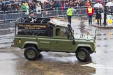 Lord Mayor's Show 2013: 76- 71 (City of London) Signal Regiment-provides military command-and -control in support of Uk operations. The Regiment is today represented by  the Riding Detachment of its Lincoln's Inn-based, 68 (Inns of Court & City and Essex Yeomanry) Signal Squadron..
Press stand opposite Mansion House, City of London,
London,
Greater London,
United Kingdom,
on 09 November 2013 at 11:42, image #914