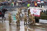 Lord Mayor's Show 2013: 77-First Aid Nursing Yeomanry (The Princess Royal's Volunteer Corps)-was formed in 1907 and is the UK's oldest and most highly decorated uniformed women's organisation. It specialises in emergency respond and training support to the military and civil authorities..
Press stand opposite Mansion House, City of London,
London,
Greater London,
United Kingdom,
on 09 November 2013 at 11:42, image #917